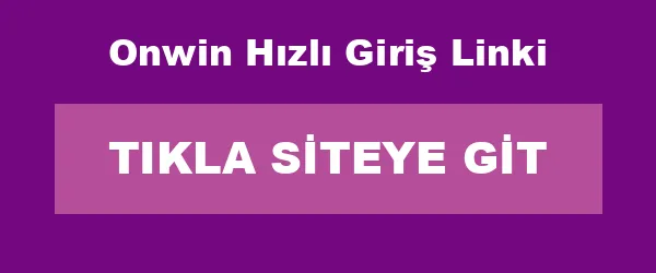 Onwin Hızlı Giriş Linki infografik